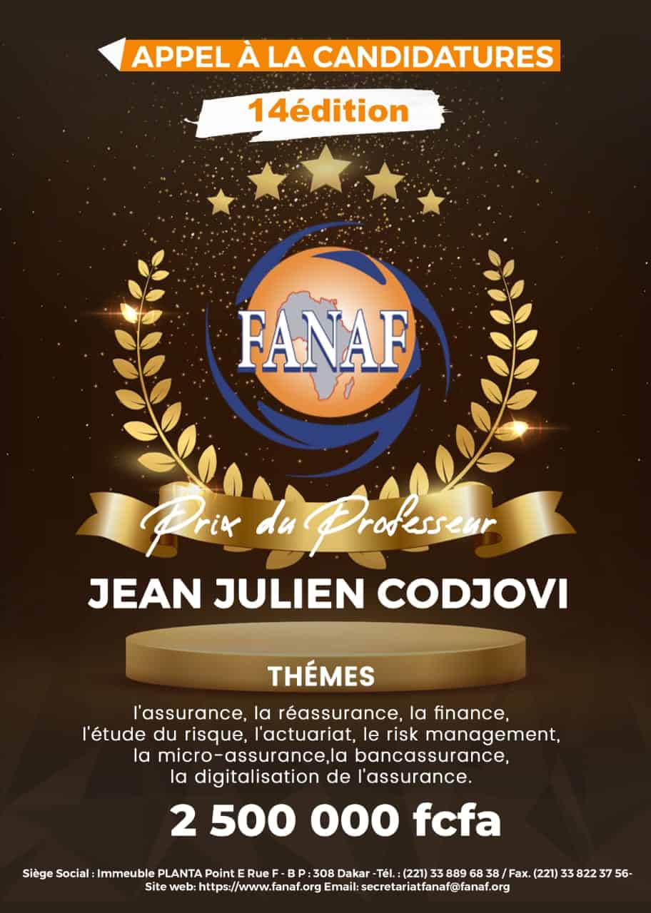 Le Prix Jean Julien CODJOVI est lancé, date limite le 15 janvier 2024 pour le dépôt de vos œuvres.