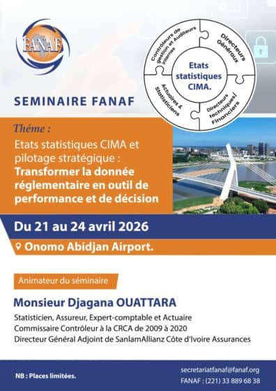 Nouveau Séminaire FANAF en avril 2026